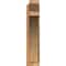 Ekena Millwork Thorton Slat Rough Sawn Outlooker, Western Red Cedar, 6"W x 24"D x 28"H OUT06X24X28THR06RWR - alternate 4